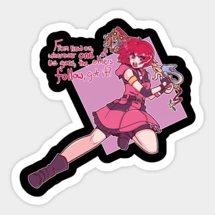 Countdown to KH3 7 Days of Light Kairi Sticker